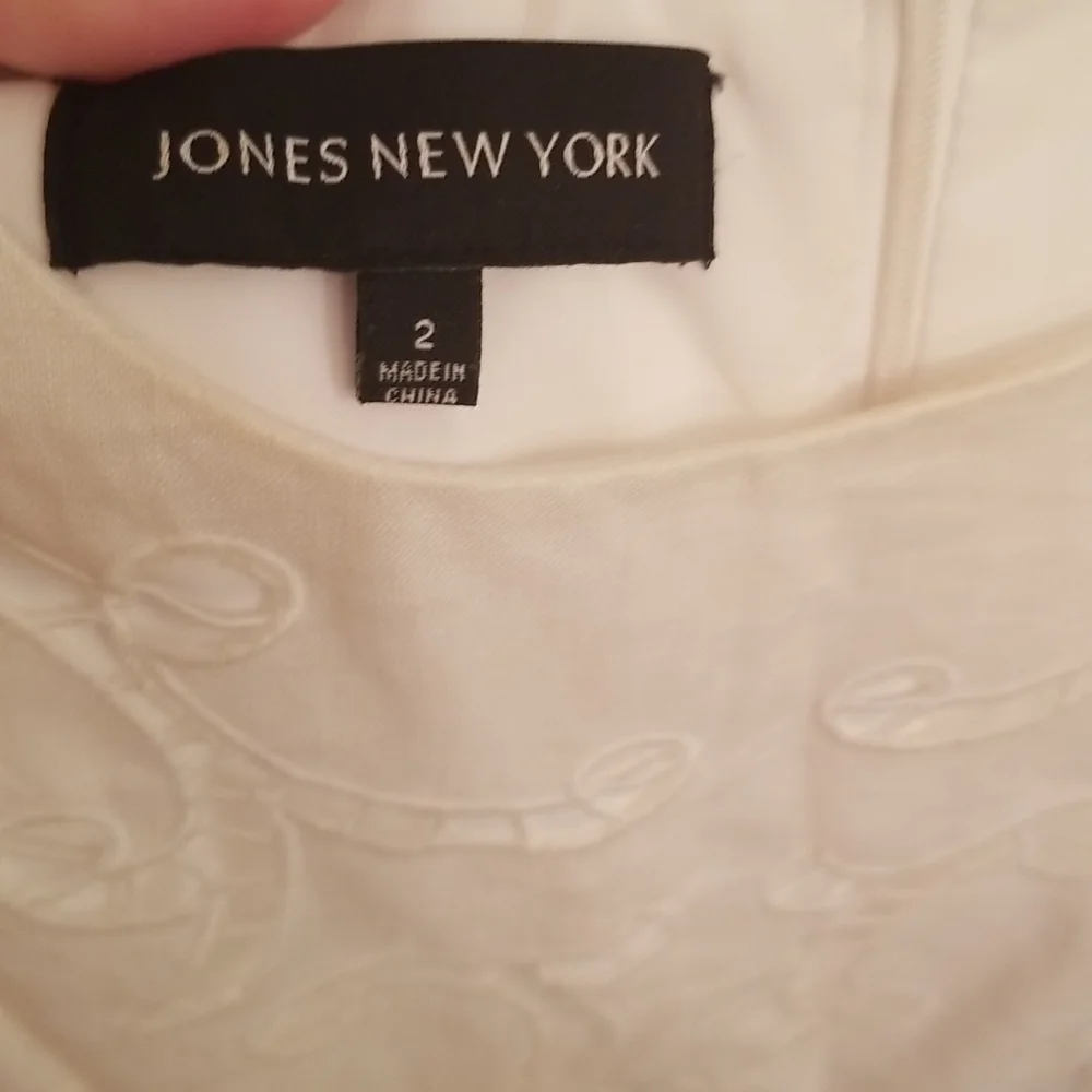 Linen Jones of New York fully lined linen dress size 2 - Picture 4 of 4